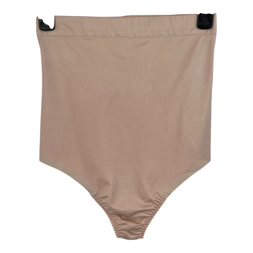 Spanx thong 10196R Suit Your Fancy High Waist tan Large L E2832